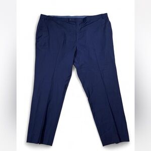 Lauren Ralph Lauren Wool Pants Mens 50x32 Navy Blue High Performance Wool